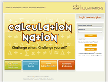 Tablet Screenshot of calculationnation.nctm.org